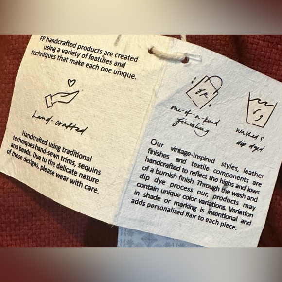 Free People Waverly Tote Weekender Canvas Leather Tote Bag 🔖NWT🔖 $138 - Picture 12 of 14